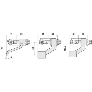 出力ユニット(ショートタイプ) TONE(トネ/旧:前田金属工業)