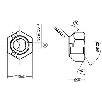 4Tタフロック 小形 細目(鉄/3価ホワイト)(小箱) - サトーラシ