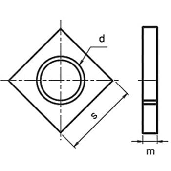 M3 板ナット(鉄/ニッケル)(小箱) 1箱(10000個) 大阪魂 【通販サイト