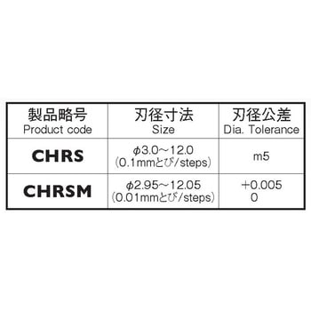 超硬ヘリカル ショートリーマ(百分台) 岡崎精工