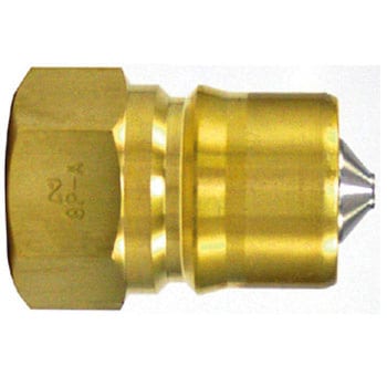 8P-A BRASS EPDM SPカプラTypeA プラグ(真鍮製・EPDMシール) 1個 日