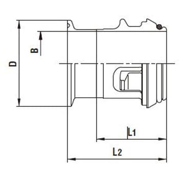 SEW-2.0P-FR SUS SI サニタリーカプラ 1個 日東工器 【通販サイト