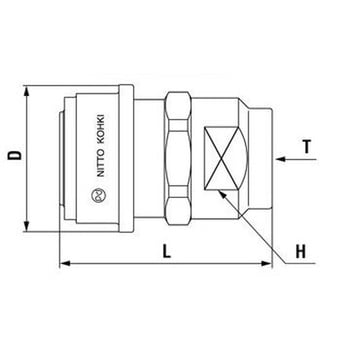 SCY-3S-PSUS304パ-フロ セミコンカプラ 1個 日東工器 【通販サイト