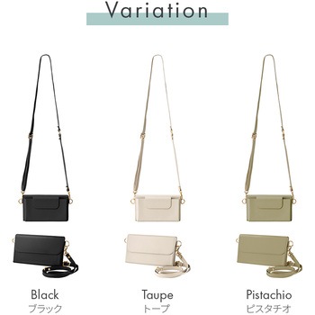 スマートフォン(汎用) ポーチ 「SHOULTY MULTI POUCH」 マルチタイプ ショルダーストラップ 長さ調整 カード収納 LEPLUS NEXT