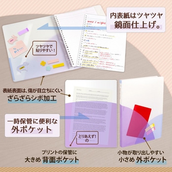 Pasty (パスティ) ルーズリーフバインダー B5 PLUS(プラス)[文具]