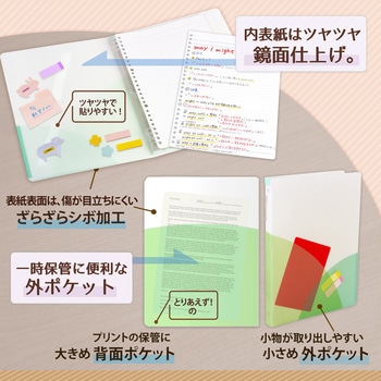 Pasty (パスティ) ルーズリーフバインダー B5 PLUS(プラス)[文具]