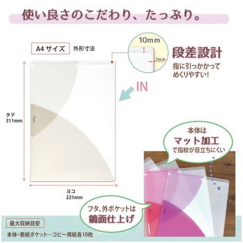 Pasty (パスティ) クリアホルダー プラス(文具)