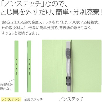 年組氏名 フラットファイル PLUS(プラス)[文具]
