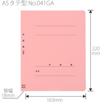 年組氏名 フラットファイル PLUS(プラス)[文具]
