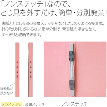 年組氏名 フラットファイル PLUS(プラス)[文具]
