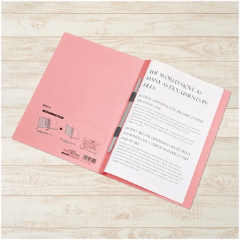 フラットファイル 広がる厚とじタイプ プラス(文具)