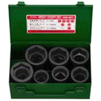 25.4sqインパクトレンチ用ソケット携帯セット FPC