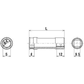 9.5sqグロープラグソケット - FPC