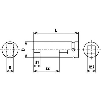 12.7sqフォームタイソケット FPC
