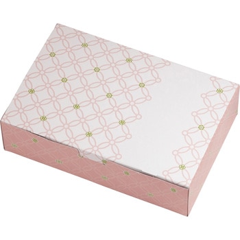 ルミアサービス箱 七宝 つなぎ うすべに色 ヤマニパッケージ