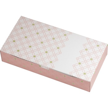 ルミアサービス箱 七宝 つなぎ うすべに色 ヤマニパッケージ