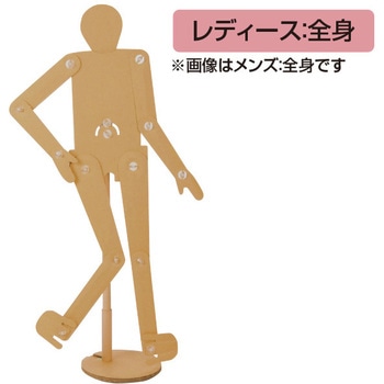 段ボールマネキン(レディース：全身) 板野紙工