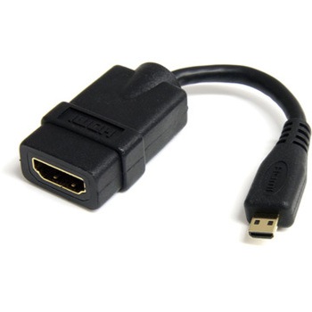 12cm ハイスピードHDMI変換ケーブル/変換アダプタ HDMI タイプA メスーマイクロ/Micro HDMI タイプD オス StarTech.com