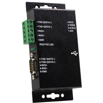 産業用USB - 1ポートRS422/RS485シリアル変換絶縁型アダプタ 1x USB メス - 1x DB9 オス / 1x ターミナルブロック StarTech.com