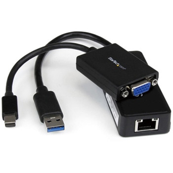 Lenovo ThinkPad X1 Carbon対応アダプタセット Mini DisplayPort - VGA変換アダプタ & USB 3.0 - Gigabit有線LANアダプタ StarTech.com
