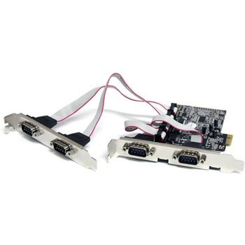 拡張シリアルボード(4ポート) PEX4S553 シリアル 4ポート増設 PCI Expressインターフェースカード 4x
