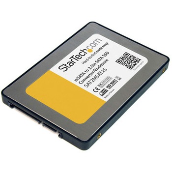 Mini SATA - 2.5インチSATA変換アダプタ mSATA SSD - SATA変換ケース StarTech.com