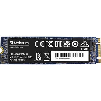 内蔵SSD M.2 SATA 2280 Vi560シリーズ 国内代理店IO Dataサポート Verbatim