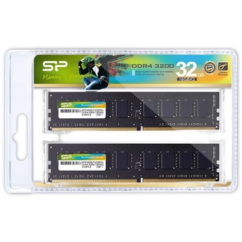 SP032GBLFU320F22 DRAMデスクトップ用 DDR4-3200 2枚組 1個 シリコン