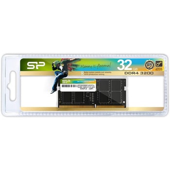 SP032GBSFU320F02 DRAMノート用 DDR4-3200 32GB シリコンパワー ...