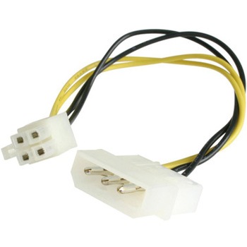 Lp4p4adap 15cm ペリフェラル電源コネクタ 4ピン オス Atx12v用電源 4ピン オス 変換アダプタケーブル 1個 Startech Com 通販サイトmonotaro 43087136