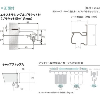 レガートスクエア 正面付Aセット - TOSO