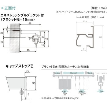 レガートスクエア 正面付Bセット TOSO