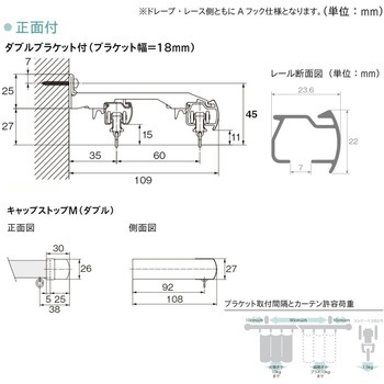 レガートプリモ カバートップⅡダブル正面付Mセット TOSO
