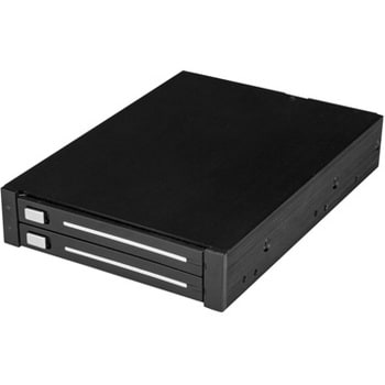 HSB225S3R デュアルベイ2.5インチSATA SSD/HDDリムーバブルラック 3.5