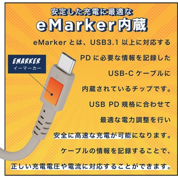 240W対応 USB-C to USB-C シリコンケーブル 急速充電 データ転送 2．0m 2年保証(MOT-SCB240CCG100) MOTTERU