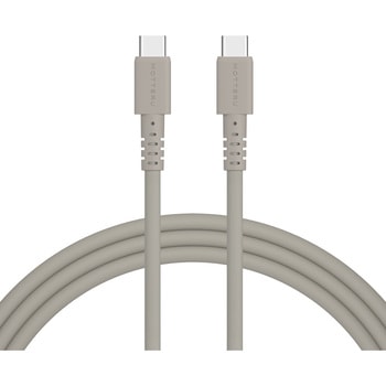 240W対応 USB-C to USB-C シリコンケーブル 急速充電 データ転送 2．0m 2年保証(MOT-SCB240CCG100) MOTTERU