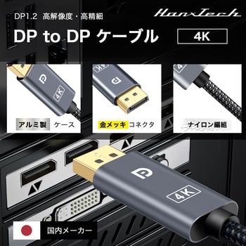 Hanx-Tech Displayport1.2ケーブル Hanx