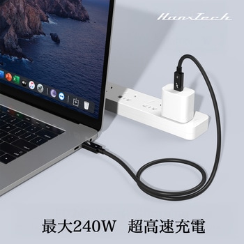 Hanx-Tech Thunderbolt 5 ケーブル Hanx