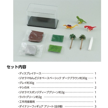 ダイナソージオラマキット ジャングル アーテック(学校教材・教育玩具)