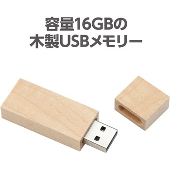 木製USBメモリー 16GB アーテック(学校教材・教育玩具)