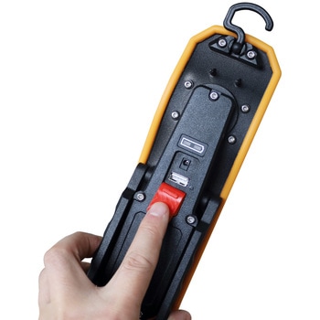 充電式投光器 スティック型 マグネット付 スマホ用三脚に取り付けられる GOODGOODS(グッド・グッズ)