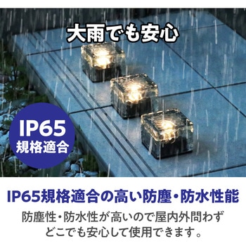 ソーラー充電式LEDガーデンライト 電球色 アーテック(学校教材・教育玩具)