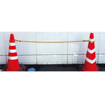 カラーコーンロープ 丸三産業