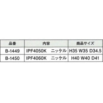 鉄 回転アイプレート ニッケル ニッサチェイン