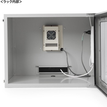 防塵ラック クーラー付き サンワサプライ