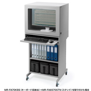 防塵ラック クーラー付き サンワサプライ