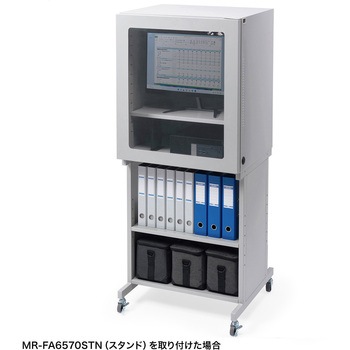 防塵ラック クーラー付き サンワサプライ