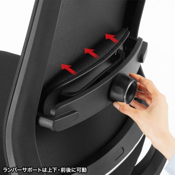 チェア メッシュタイプ ハンガー付き サンワサプライ