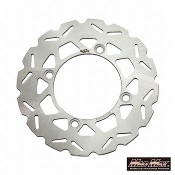 Mr Quick製 ホンダ CT125 ハンターカブ 220mm フロントウェーブディスク シルバー MAD MAX(マッドマックス)