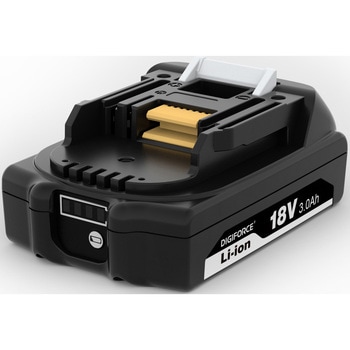 DIGIFORCE 18V/3.0Ah 互換バッテリー (マキタ対応 互換品) デジフォース